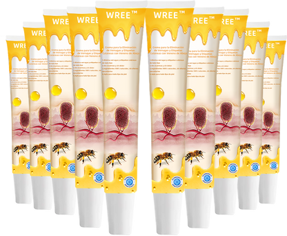 WREE™ Crema para la eliminación de verrugas y etiquetas con veneno de abeja (👨‍⚕Apta para todo tipo de piel)🐝 (🔥Último día de promoción 60% de descuento)🌷